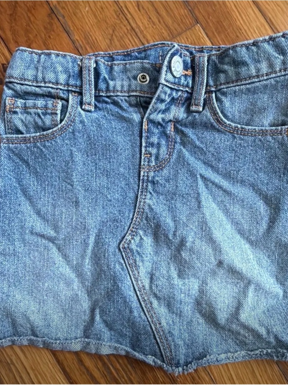 Old Navy Blue Denim Kids Skirt